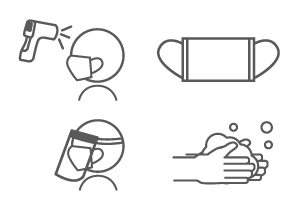 スタッフの対策